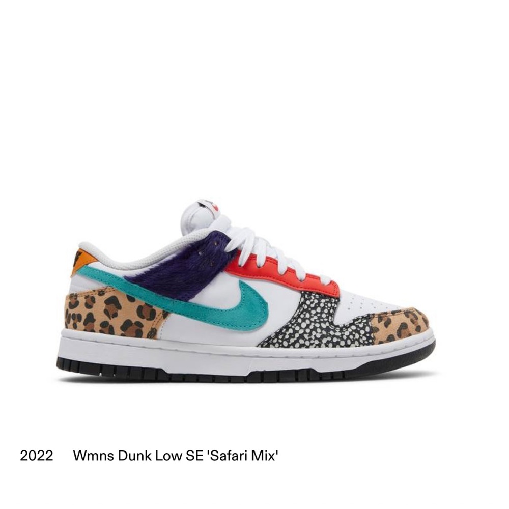 2022 Women Dunk Low SE 'Safari Mix